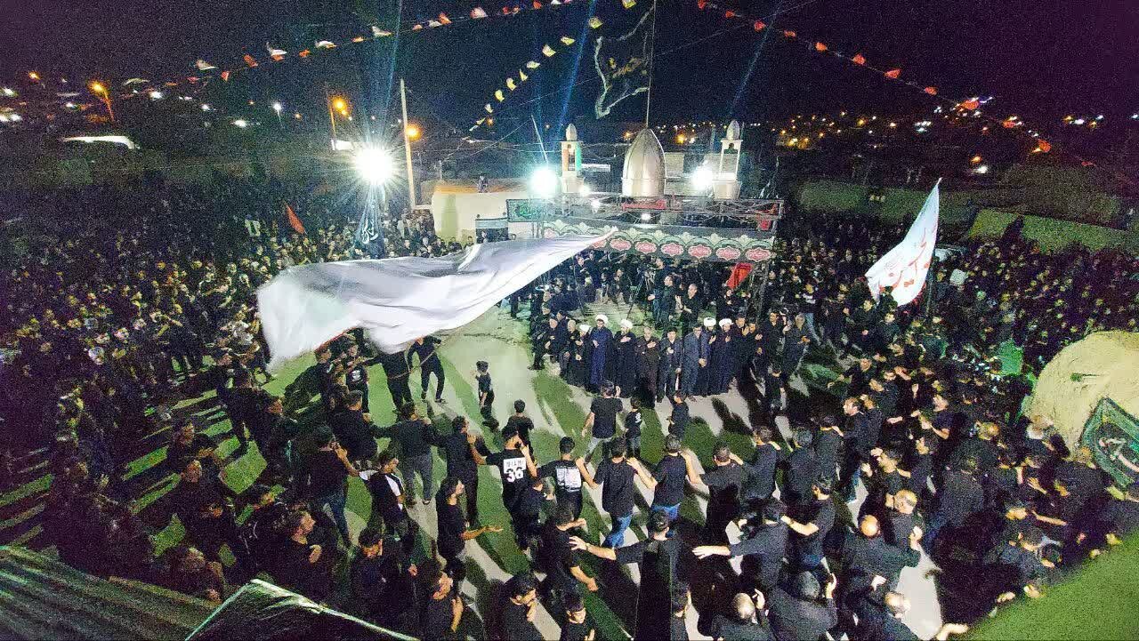آیین «یاحسین شاه حسین» در شهر توپ آغاج برگزار شد