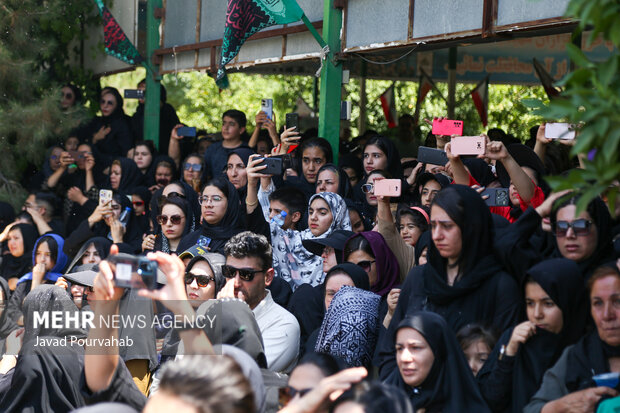 عزاداری ظهر عاشورا در قصرالدشت شیراز