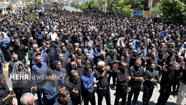 مراسم عزاداری ظهر عاشورا در کهگیلویه و بویراحمد برگزار شد