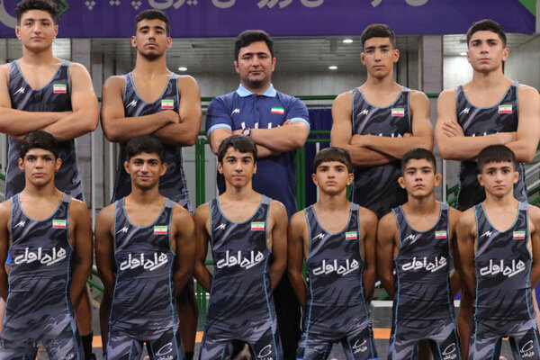 Iran U15 junior Greco-Roman wrestling team crowned in Asia