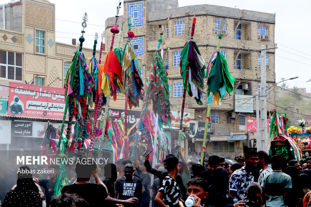 برگزاری آیین «شیر و کُتَل» - بندرعباس