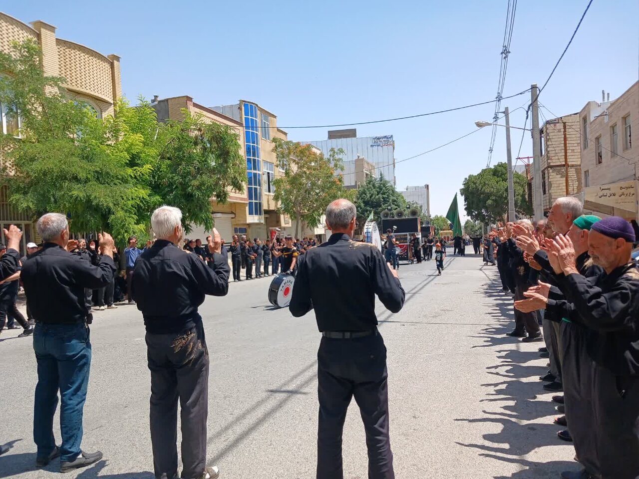 آیین عزاداری عاشورای حسینی در شهرهای کردستان آغاز شد