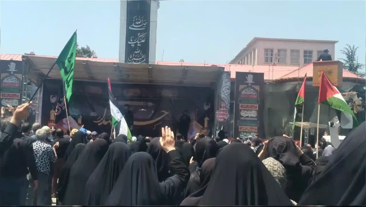 ضیافت عاشورایی گیلانیها در پیاده راه فرهنگی رشت