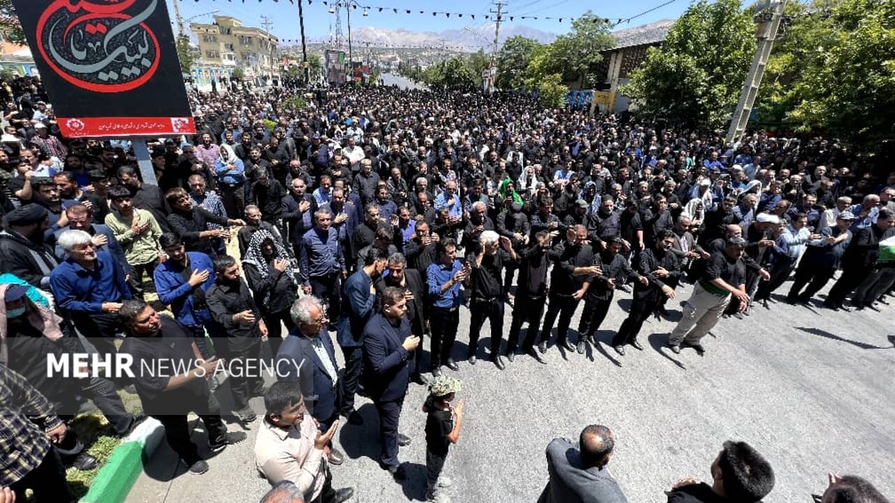 مراسم عزاداری ظهر عاشورا در کهگیلویه و بویراحمد برگزار شد