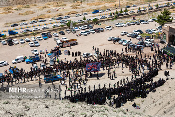 Mourning ceremony of Ashura in Bar, Razavi Khorasan