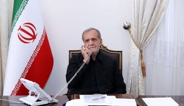 Pezeshkian on phone