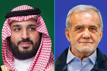 تماس تلفنی بن سلمان با پزشکیان/ تاکید ولیعهد عربستان بر گسترش روابط فرهنگی و تجاری با ایران