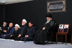 Leader at Muharram mourning ceremony