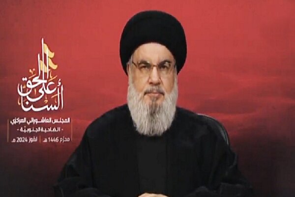 Nasrullah: Kapsamlı savaş tehditlerinden korkmuyoruz Nasrullah: Kapsamlı savaş tehditlerinden korkmuyoruz