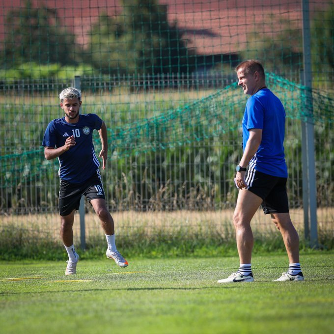 مهدی قایدی در تمرینات «اتحاد کلبا» حاضر شد + عکس