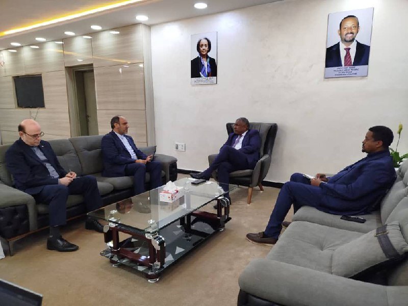 İranlı büyükelçi Etiyopya Tarım Bakanı ile görüştü