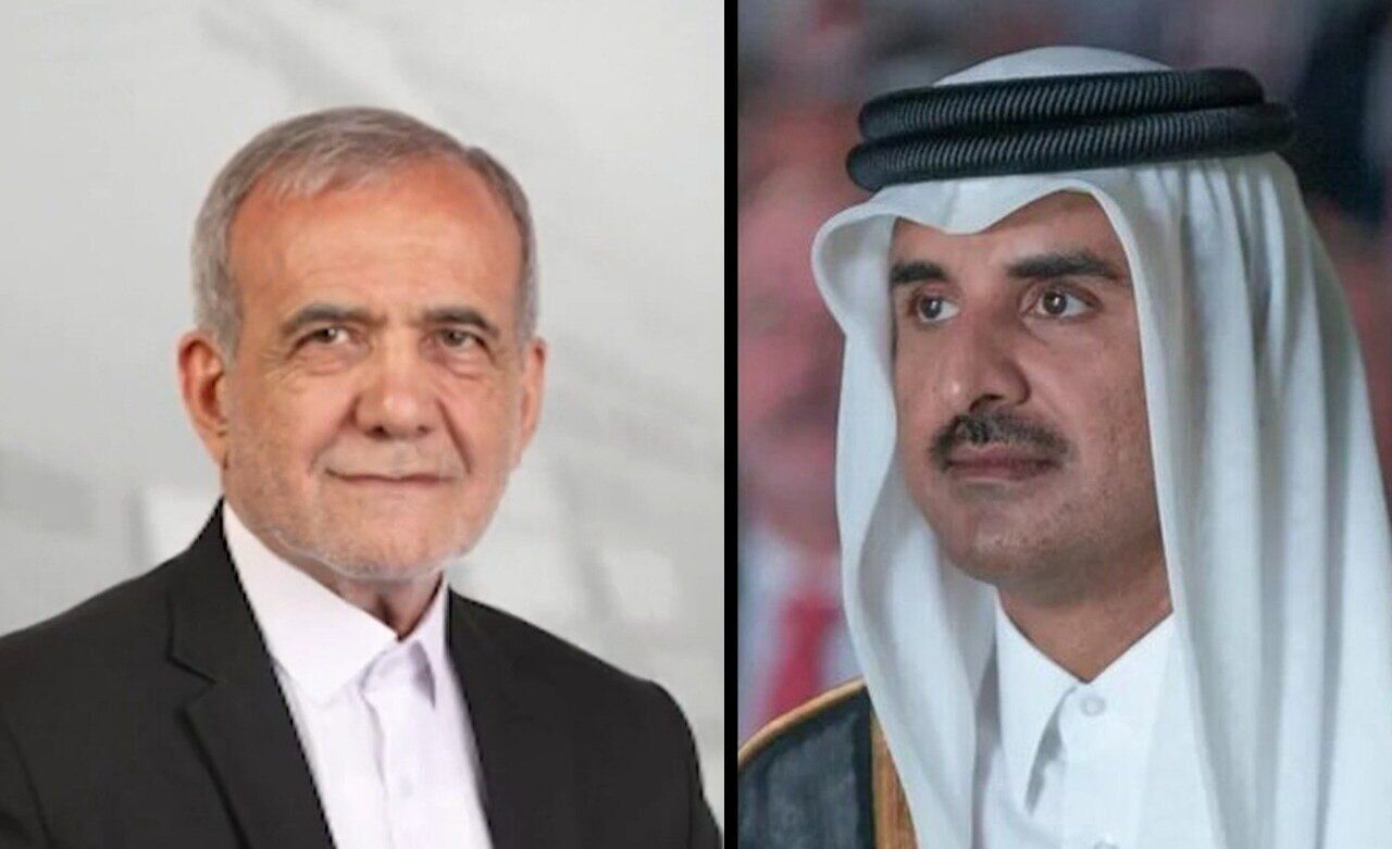 بزشكيان: سنتابع مسار تعزيز العلاقات مع قطر بجدية