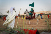 تعزیه صحرارود فسا با محوریت کودکان شهید میناب روی صحنه می‌رود