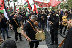 اجتماع عزاداری هیات شباب الحسین در رشت