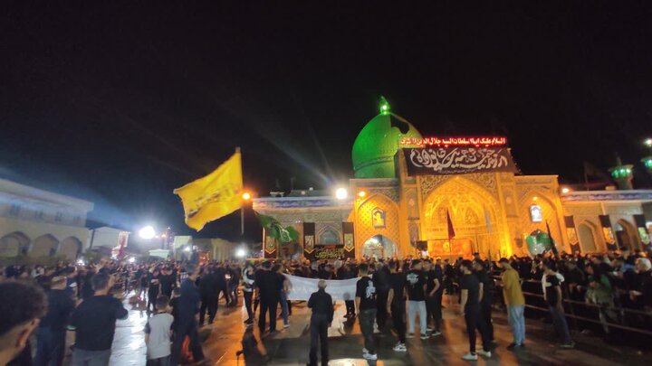 مراسم عزاداری سوم امام‌حسین (ع) در آستانه اشرفیه