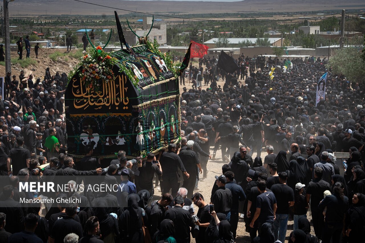 سرزمین نفسهای سوگوار؛ خراسان شمالی یکصدا در غم کربلا