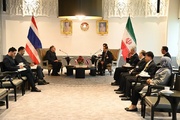 السفير الإيراني في بانكوك يلتقي مع رئيس الجمعية الوطنية التايلندية