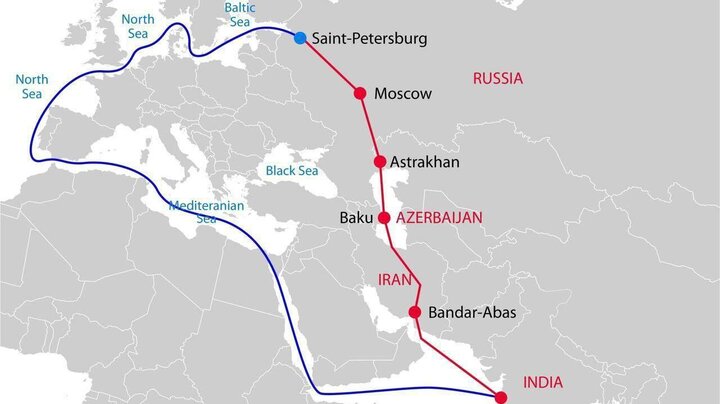 نقش «ایران» در توسعه مسیر شرقی کریدور شمال - جنوب