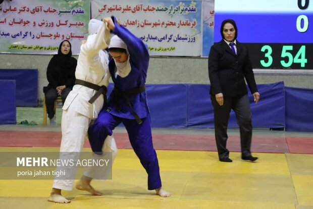 مسابقات جودو قهرمانی نوجوانان و جوانان منطقه ۶کشور در سیستان و بلوچستان