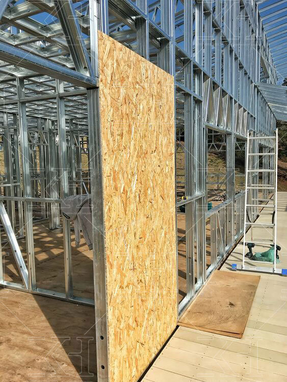 پوششهای کاربردی روی سازه LSF