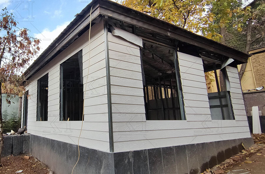 پوششهای کاربردی روی سازه LSF