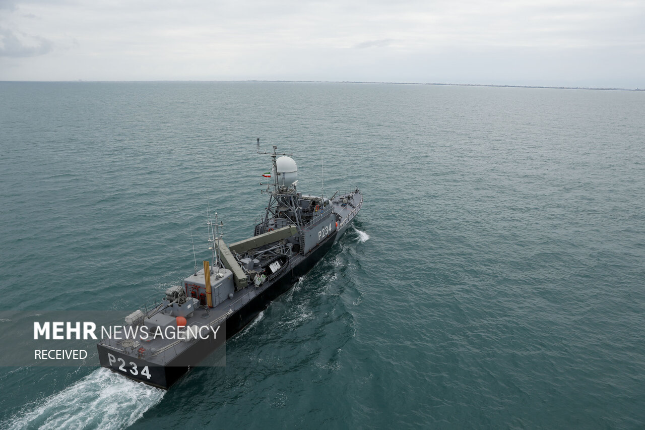 İran-Rusya ortak deniz tatbikatında havadan kurtarma operasyonu icra edildi