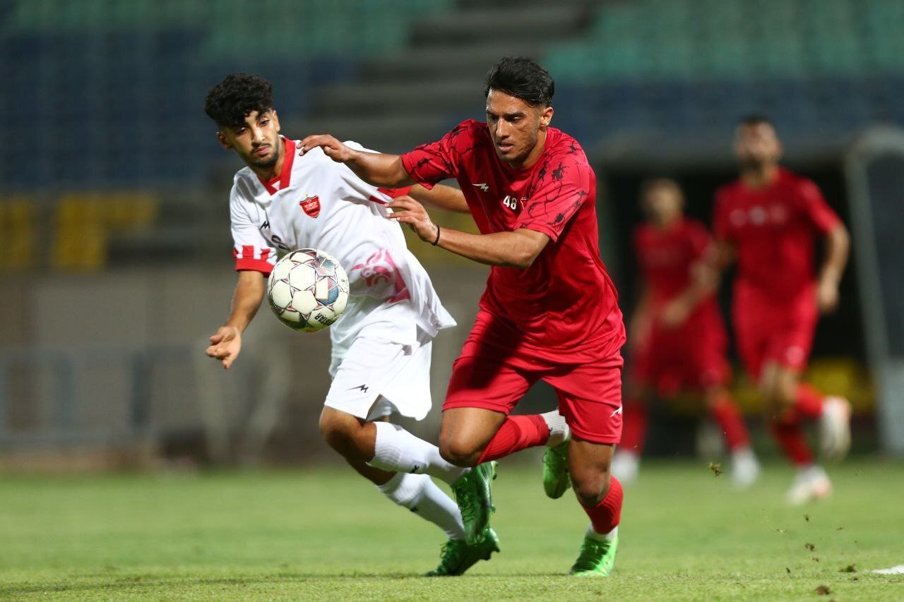 برد بزرگسالان پرسپولیس مقابل آکادمی با بازیکنان جوان