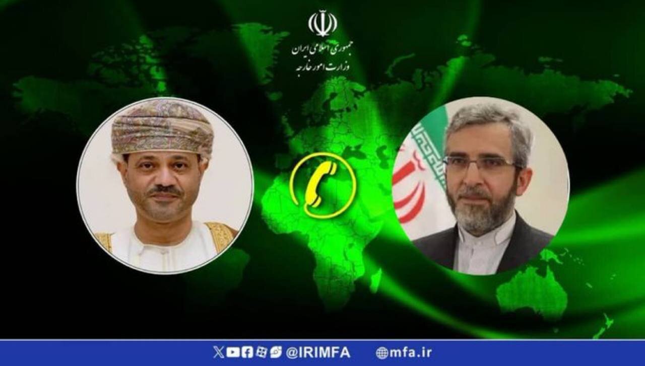Iran’s Acting FM, Omani counterpart hold phone talks