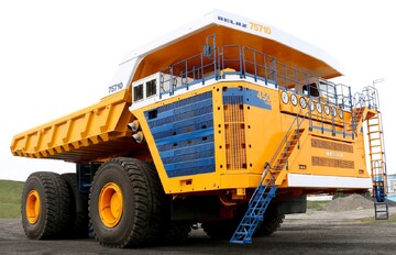 Belarus giant dump trucks