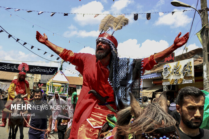 مراسم عزاداری سوم امام حسین (ع) در طاهرگوراب