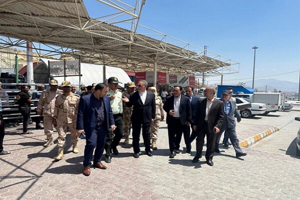 Iran envoy to Turkey visits Bazargan-Gurbulak border gate