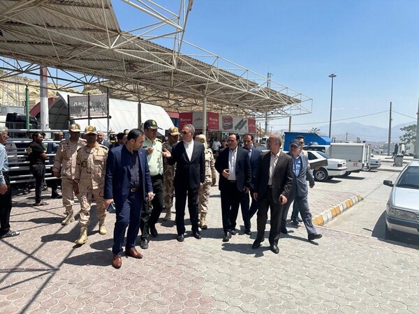 İranlı büyükelçi Bazergan-Gürbulak sınır kapısını ziyaret etti