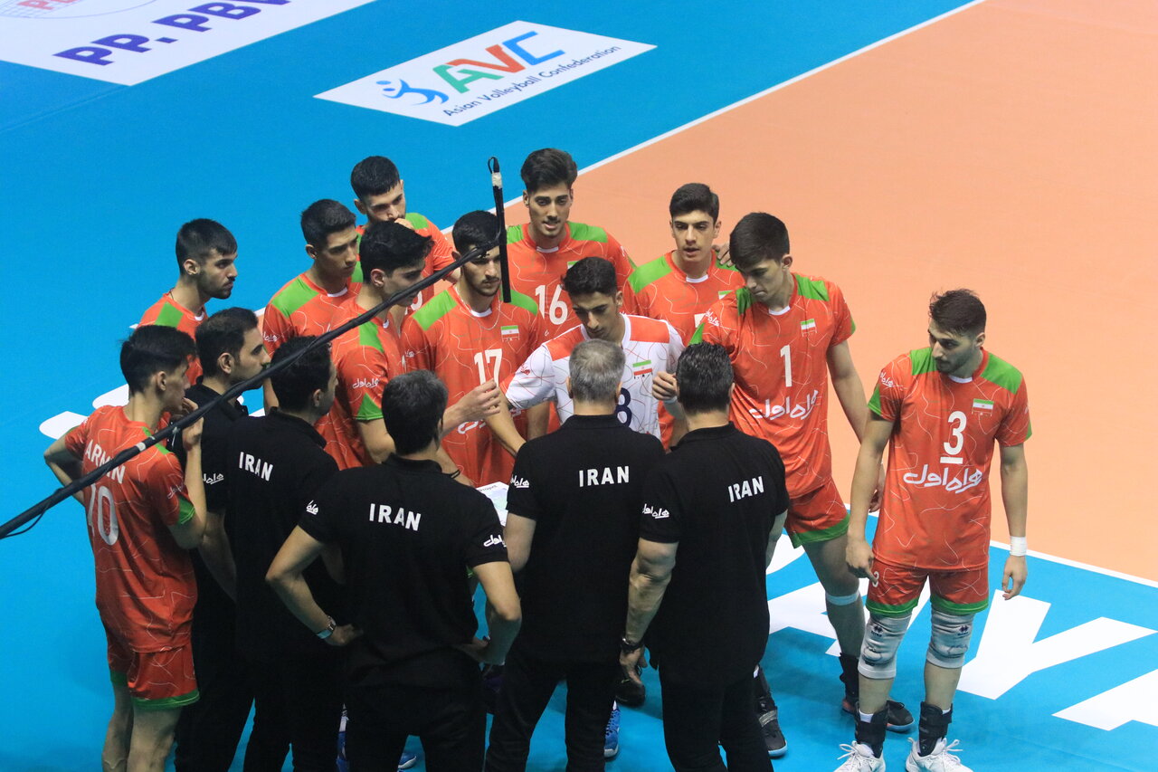 Iran beat Taipei at 2024 Asian U20 Volleyball Championship