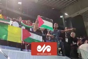 اهتزاز پرچم فلسطین داد صهیونیستها را در المپیک ۲۰۲۴ درآورد