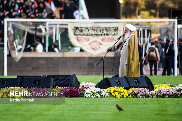 اجتماع دختران انقلاب در ورزشگاه آزادی