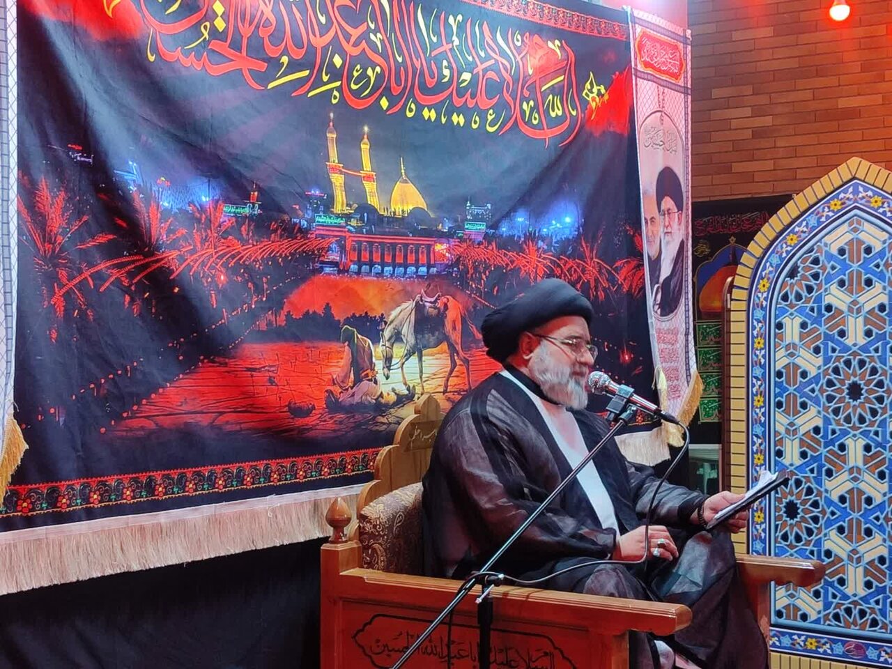 اداره کل تبلیغات اسلامی کردستان میزبان عزاداران حسینی