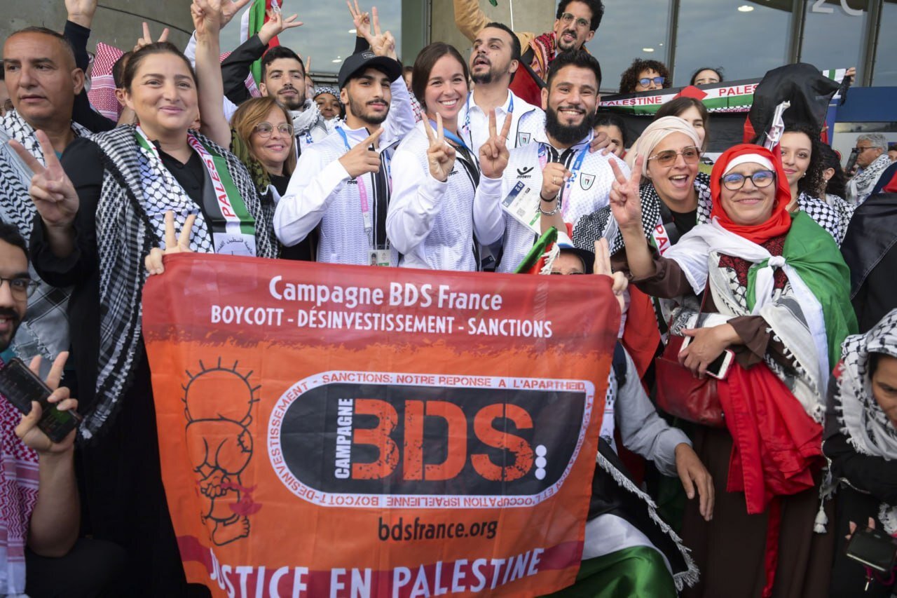 Palestinian athletes arrive in France for 2024 Olympics