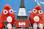 نماد بازی‌های المپیک پاریس در معرض نمایش قرار گرفت