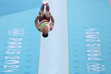 Gymnast Olfati in Paris Olympics