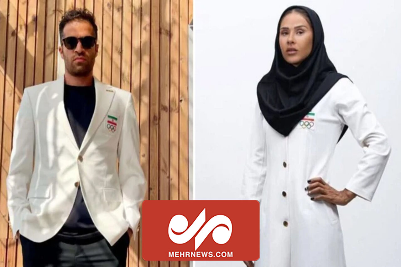انتقاد مجری به طراحی لباس کاروان ایران در افتتاحیهه المپیک