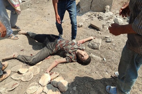 ۳۰ شهید و ۱۰۰ زخمی در بمباران دیرالبلح+فیلم
