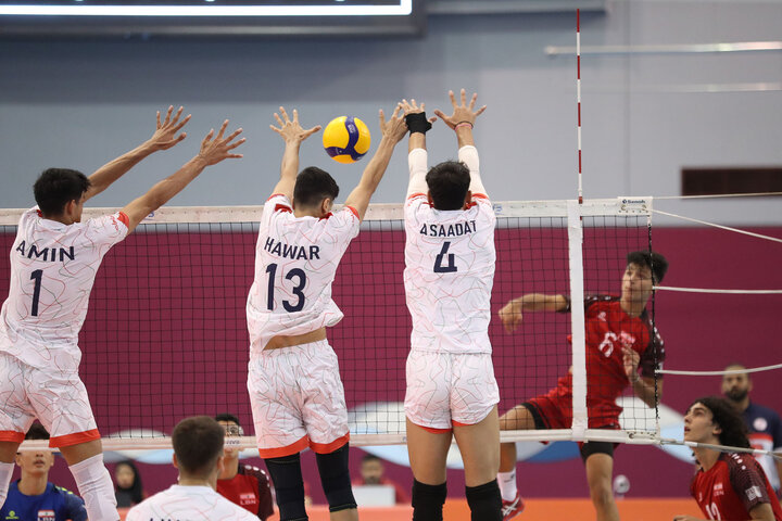 Iran beat Lebanon in 2024 Asian U18 Volleyball Championship