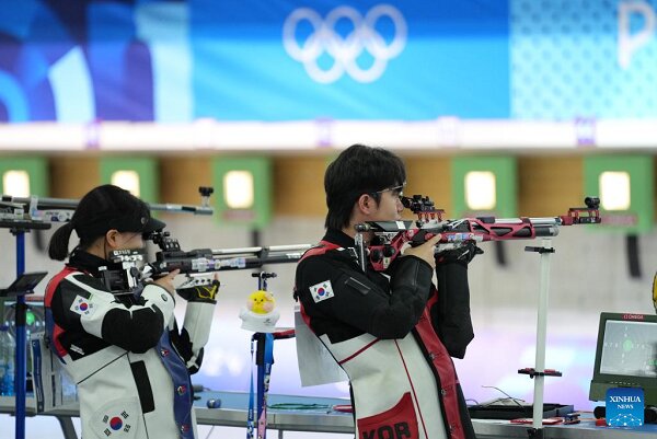تیرانداز کره‌ای رکورد تفنگ بادی المپیک را شکست +عکس