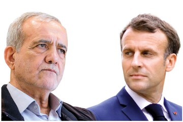 Pezeshkian - Macron