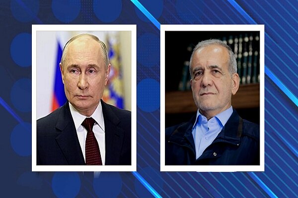 Pezeşkiyan ile Putin telefonda görüştü Pezeşkiyan ile Putin telefonda görüştü