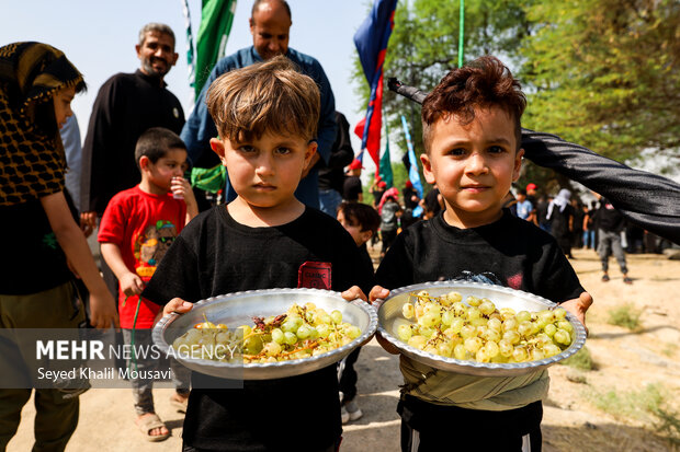 کاروان پیاده‌روی اربعین «عشاق الحسین رامشیر»