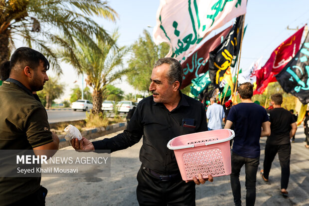 کاروان پیاده‌روی اربعین «عشاق الحسین رامشیر»