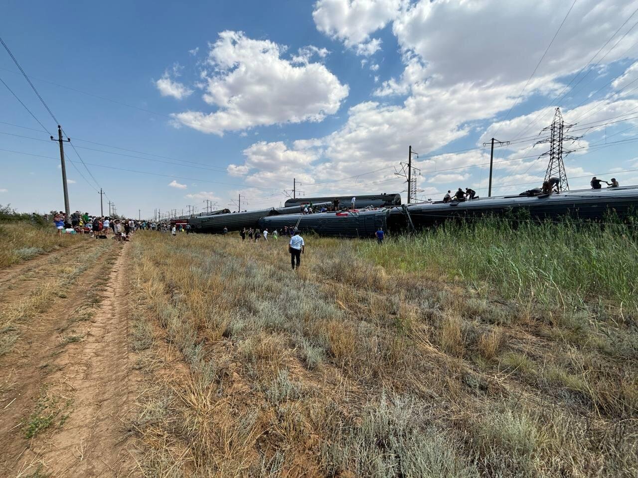 Rusya'da tren kazası: Ölü ve yaralılar var