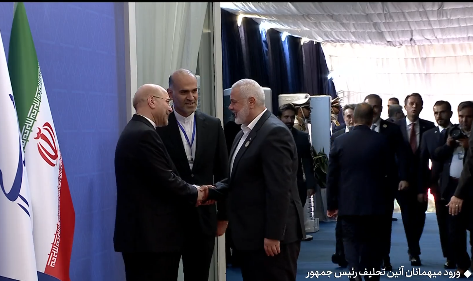 اسماعیل هنیه وارد مجلس  شورای اسلامی شد