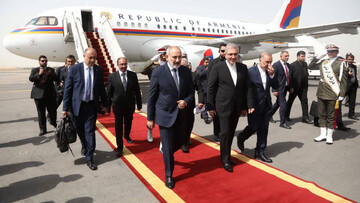 Armenian premier Pashinyan in Iran for talks